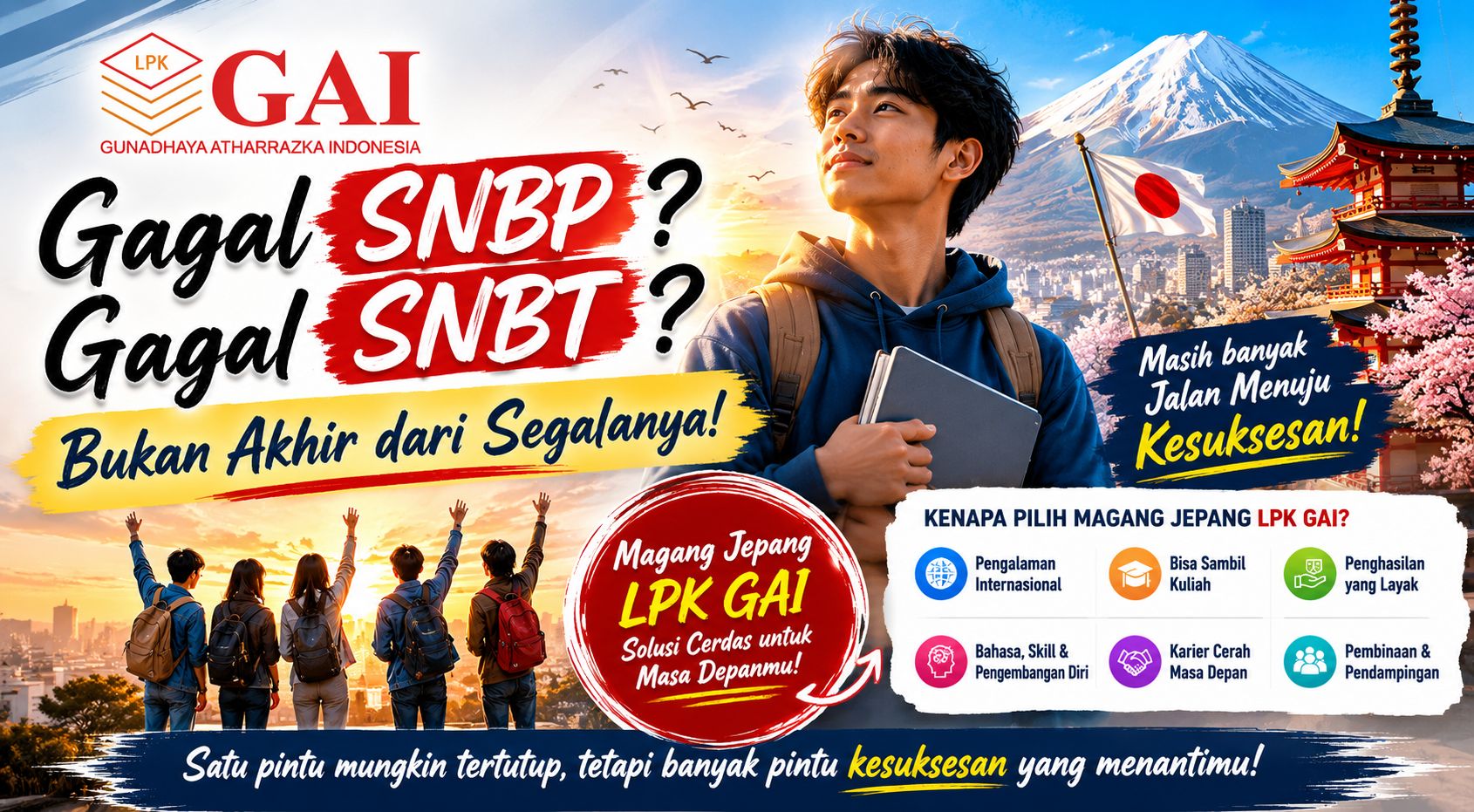 Berita Utama: Gagal SNBP dan SNBT Bukan Akhir dari Masa Depanmu