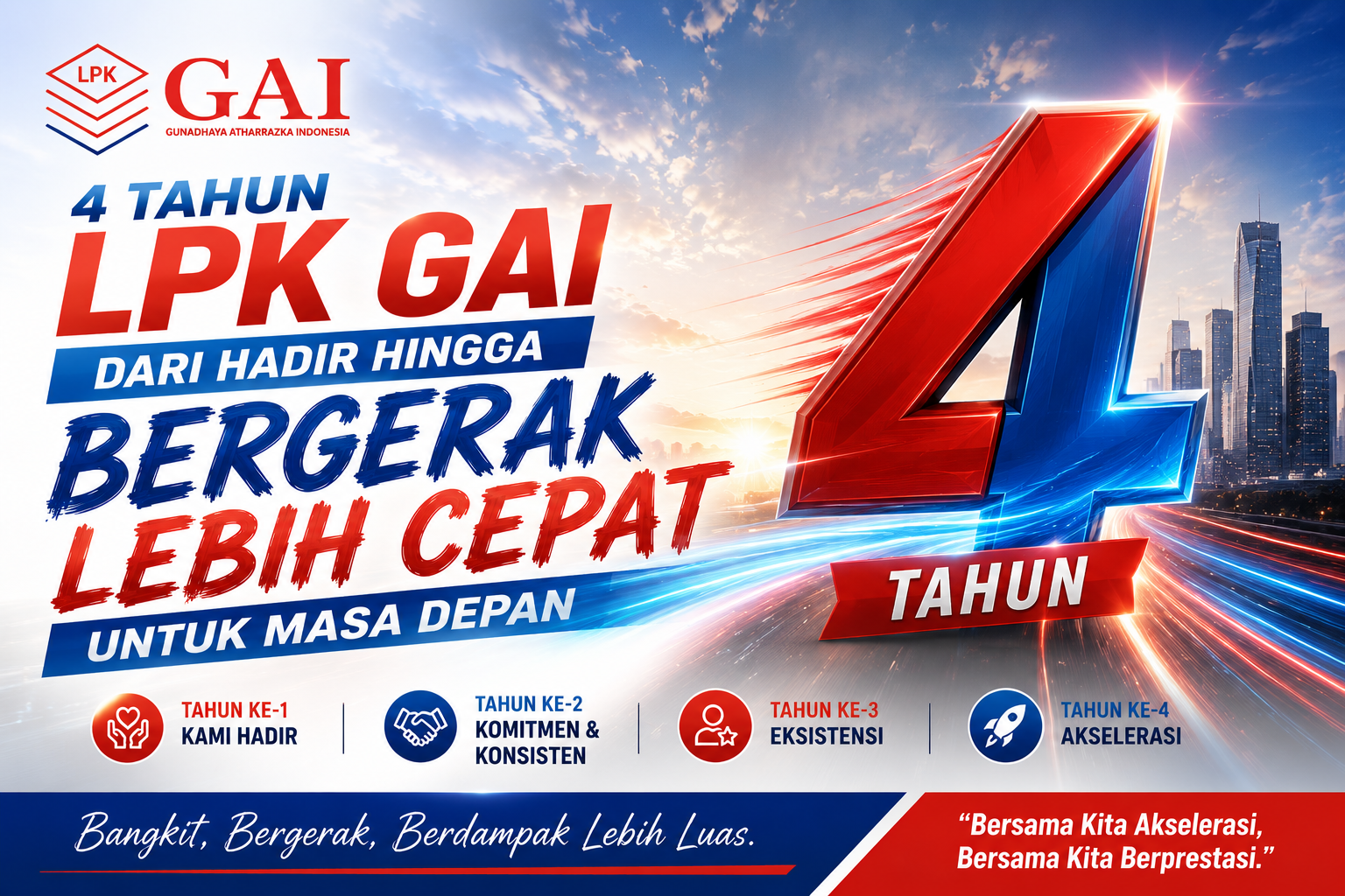4 Tahun LPK GAI: Dari Hadir hingga Bergerak Lebih Cepat untuk Masa Depan